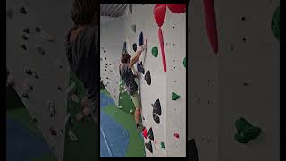 Einer meiner Boulder  hard red crimps bouldering climbing [upl. by Johannes]