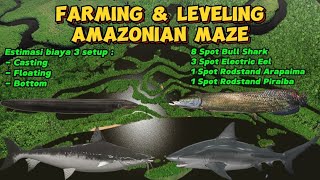 Fishing Planet  Amazonian Maze Farming amp Leveling [upl. by Kassab]