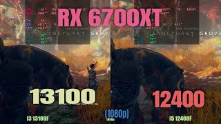 i3 13100f vs i5 12400 6700xt in 2024 [upl. by Oeak314]