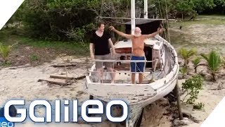 Wie ein Multimillionär zum modernen Robinson Crusoe wurde  Galileo  ProSieben [upl. by Deena237]