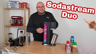 Sodastream Duo im Test Review Wassersprudler mit einfachem System zum Kartusche Zylinder wechseln [upl. by Aneer]