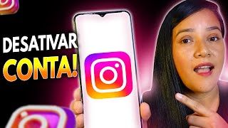 Como DESATIVAR CONTA do INSTAGRAM TEMPORARIAMENTE  Atualizado 2024 [upl. by Justino]