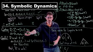 Symbolic Dynamics  Dynamical Systems  Lecture 34 [upl. by Eiramllij]