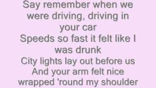 Tracy Chapman  Fast Car Lyrics [upl. by Ianteen203]