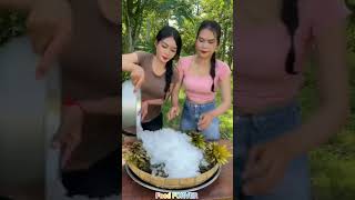 How to cook pineapple soup recipereels food deliciious delicius dlicious recipeFOODFORVER [upl. by Aihselat799]