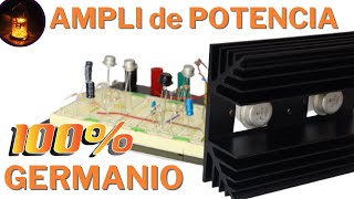 AMPLIFICADOR de potencia 100 GERMANIO [upl. by Naivart]