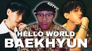 백현 BAEKHYUN Pineapple Slice  Hello World full Mini Album Reaction [upl. by Clellan]