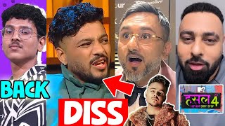 HONEY SINGH side DISS for RAFTAAR 🫨  BADSHAH IN HUSTLE 4 AGAIN ❗  MAD TRIP  KHUSHI GLOBAL 🤯 [upl. by Goat]