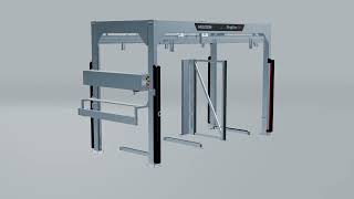 Meggline TP200  Animation of our high capacity egg palletizer [upl. by Beltran]