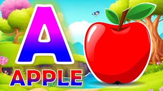 Phonics Song 2 with TWO Words in 3DA For Airplane  ABC Alphabet Songs with Sounds for Children615 [upl. by Gnuhn]