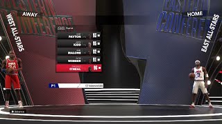 NBA 2K24 1999 NBA All Star Game  Western Roster [upl. by Arimay]