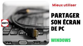 Partager facilement son écran dordinateur portable en HDMI [upl. by Noremak]