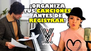 CLASIFICA TUS CANCIONES PARA REGISTRARLAS EN INDAUTOR  VILLANA MUSIC [upl. by Manchester144]