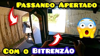 Acesso Estreito Com o BITRENZÃO 30 METROS em Sete Lagoas MG  Empreendimentos Rodeiro 🚛 [upl. by Safko317]