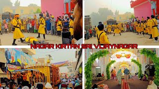 Nagar Kirtan Sri vijaynagar ❤Waheguru ji 🙏Sri vijaynagar video vlog❤🙏 [upl. by Ardied]