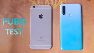 iPhone 6s plus Vs OPPO A31  PUBG TEST [upl. by Leihcar255]