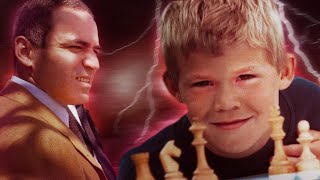 Young Magnus Carlsen vs Garry Kasparov [upl. by Fredella737]