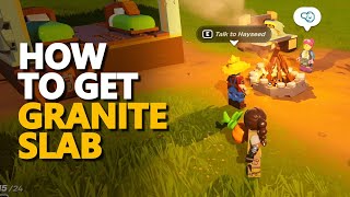 How to get Granite Slab Fortnite Lego [upl. by Dopp]