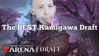 The BEST Kamigawa Draft  Top 10 Mythic Player  Kamigawa Neon Dynasty Draft  MTG Arena [upl. by Connell]