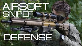 Airsoft Sniper DEFENSE Gameplay  Swamp Sniper [upl. by Alysa]