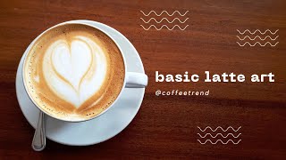 Basic latte art [upl. by Maud]