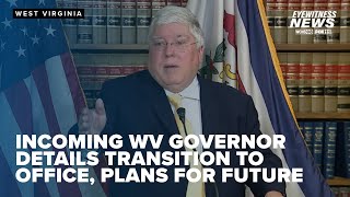 West Virginia Governorelect Patrick Morrisey details transition plans for future [upl. by Aicenod]