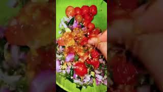 cherry🍒tomatochatnirecipefoodyummmmycooking🤤🤤🤤pleasesubscribersmychannel 🙏🙏🙏 [upl. by Asnarepse]