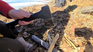 Fiskars X7 My most used lightweight hatchet [upl. by Adikram652]