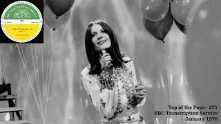 Sandie Shaw  Top of the Pops  271 Week 5 BBC Transcription Service  January 1970 [upl. by Uttasta]