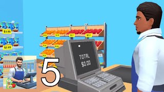 Part 5 My Supermarket Simulator 3D Android  iOS [upl. by Atnwahsal]