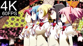 Nightmare Battle   Madoka Magica Rebellion History 4K 60FPS [upl. by Aras]