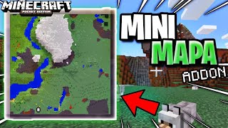 ADDON DE MINIMAPA PARA MINECRAFT PE 117 [upl. by Osnerol610]