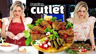 Cutlet only meat cutlet  Nothing can be more delicious than this  کتلت گوشت [upl. by Isobel]