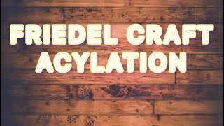 Friedel craft acylation Benzene into Ketone jee2022 [upl. by Nais9]