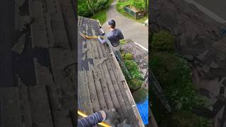 Reroofing an old building part 1 [upl. by Kalli941]