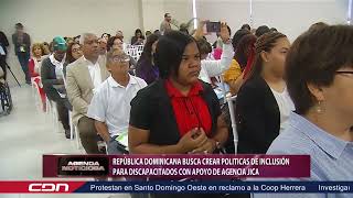 República Dominicana busca crear políticas de inclusión para discapacitados en apoyo de agencia JICA [upl. by Suivatra86]