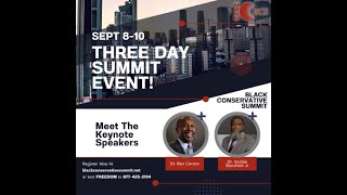 Speakers at the Black Conservative Summit 2022 [upl. by Adaline]