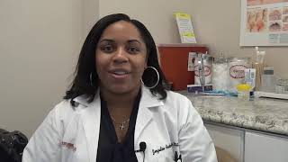 Jackie Andrews RPAC talks about Acne Keloidalis [upl. by Aicile]