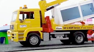 Carros  Carros de construcción  타요 꼬마버스 장난감 [upl. by Ariat]