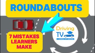 Tips On Roundabouts For Driving Test  Common Mistakes Learners Make [upl. by Idahs229]