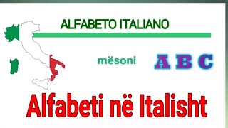 Alfabeti italian me shqiptim mësoni italisht [upl. by Kahle]