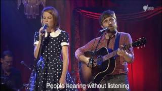 The Sound of Silence  Emma Louise amp Husky Gawenda on RocKwiz with Lyrics [upl. by Borek]