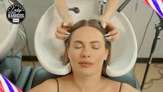 ASMR Hair Washing and Head Massage by Nisa [upl. by Harlamert]