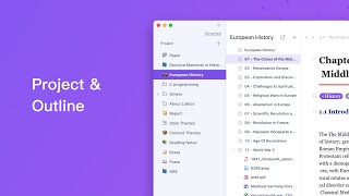 Project and Outline [upl. by Gertrudis]