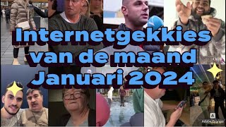 De Internetgekkies van de maand Januari 2024 [upl. by Zashin551]