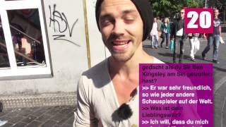 quotDer MedicusquotStar Tom Payne im OKQuickie [upl. by Quirk]