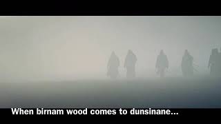 When birnam wood comes to dunsinane Macbeth [upl. by Wachtel]