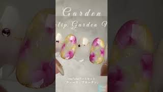 チューリップガーデンネイル♡Tulip Garden Nailart Shorts [upl. by Cianca]