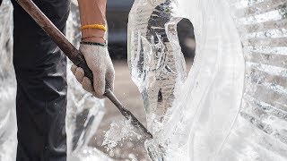 How To Make an Ice Sculpture [upl. by Malilliw]