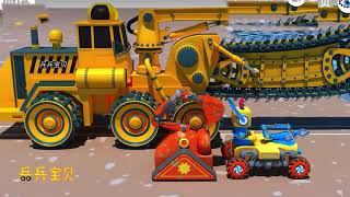 Excavator for Children Truck Tunes for Kids Twenty Trucks Channel [upl. by Ellyn]